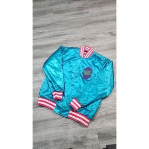 Headgear Classics Men's Teal Varsity Jacket 2XL with Embroidered Graphic Accent